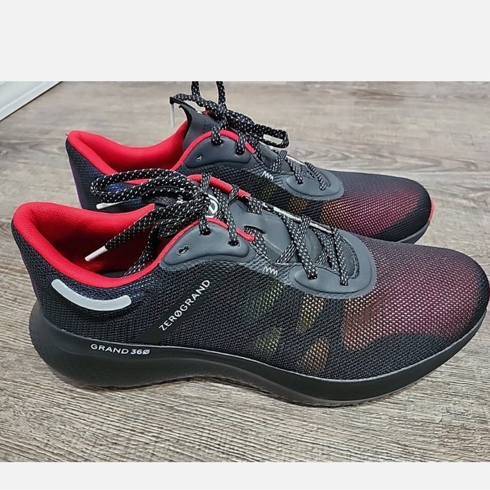 Cole Haan Zerogrand Outpace Runner II Mens Sz 12 M Black/Multi/barely used nobox